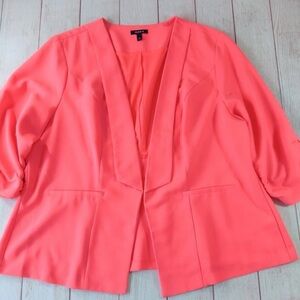 Torrid Coral Blazer